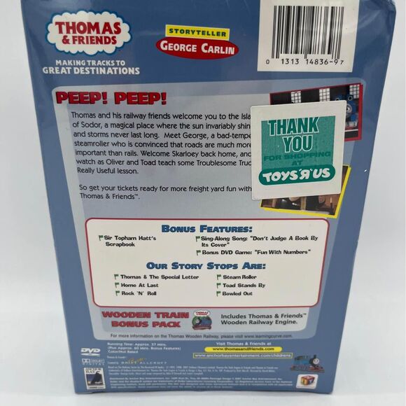 Thomas & Friends: Thomas & the Special Letter DVD Wooden Train Bonus Pack NEW - Picture 2 of 6
